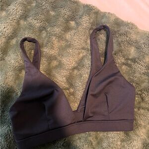 Women's Black sports bra